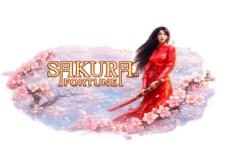 Sakura Fortune japonski avtomat z multiplikatorji in 96,1% RTP